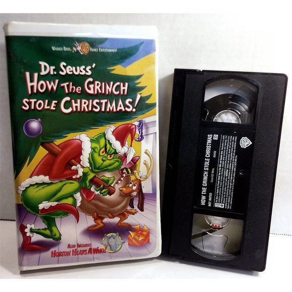 Holiday Dr Seuss Grinch Stole Christmas Vhs 200 Movie Poshmark